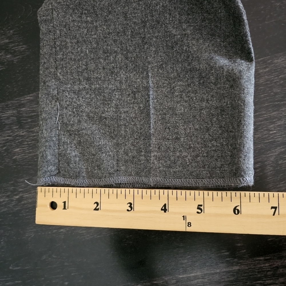 BOGLIOLI  MILANO Womens  EU36  (Waist 27) 100% Virgin Wool  Trousers  Gray Italy - Picture 6 of 9